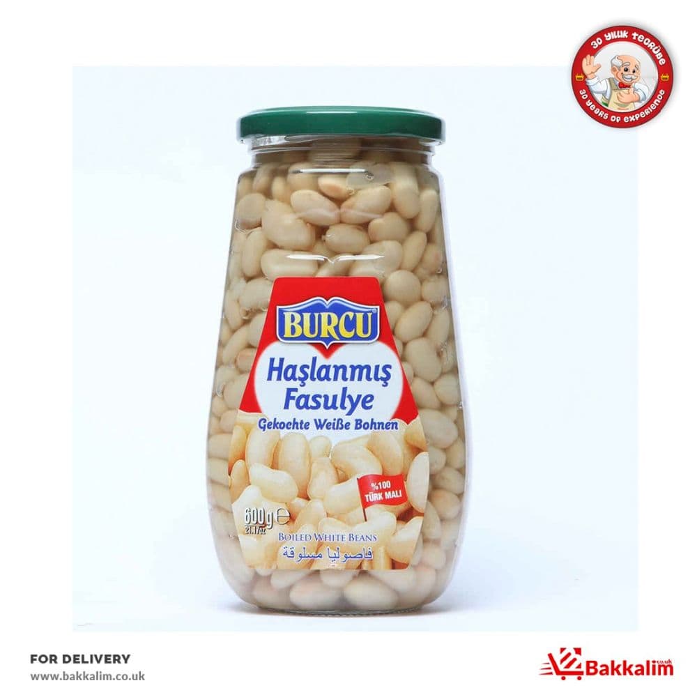 Burcu 600 Gr Boiled White Beans