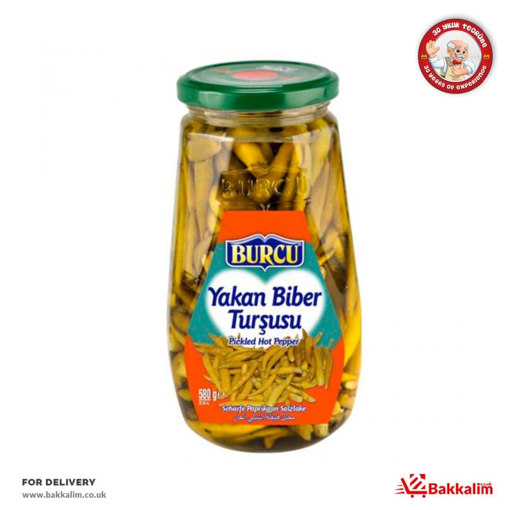 Burcu  580 Gr Pickled Hot Pepper