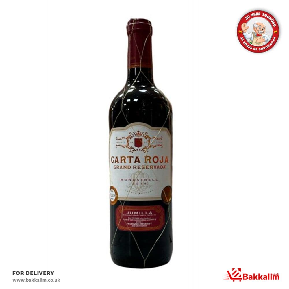 Carta Roja 75 Cl Grand Reservada Monastrell