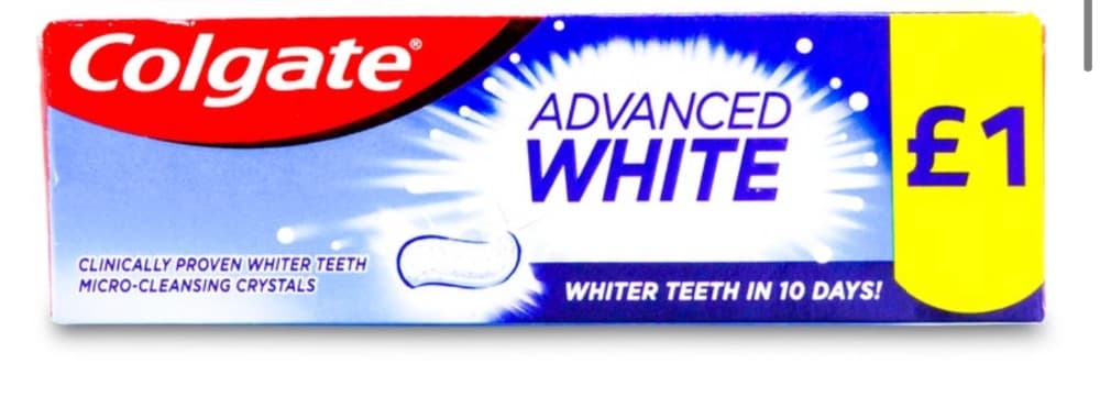 Colgate Advanced White Toothpaste 50ml