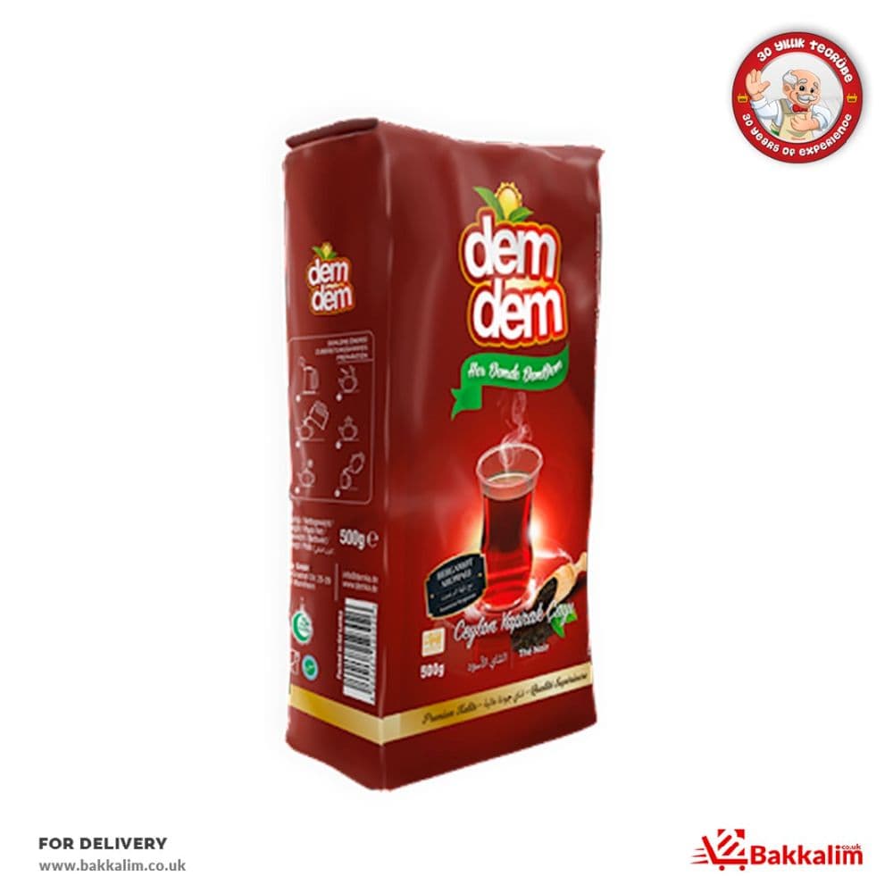 Demdem  500 Gr Black Tea With Bergamotte