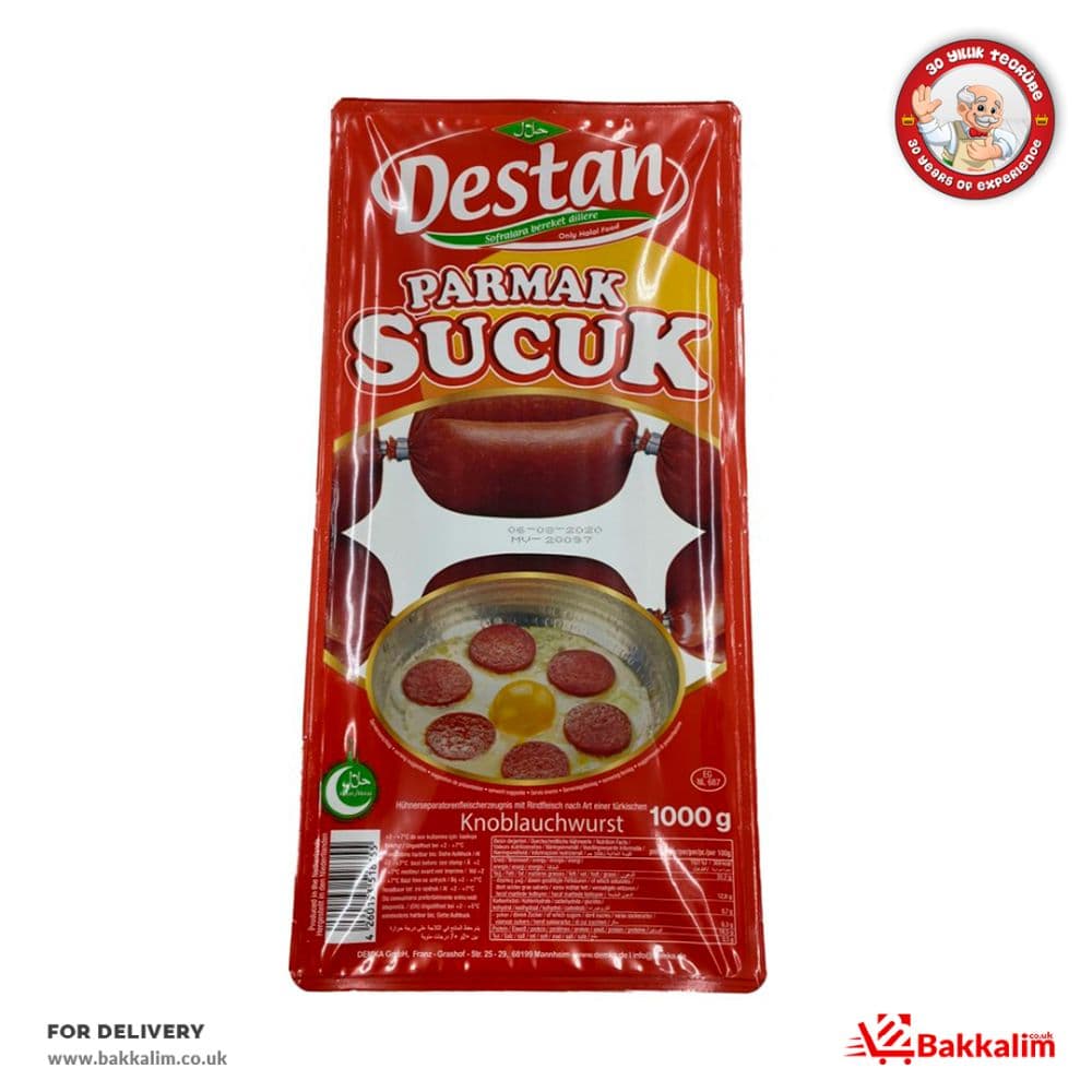 Destan 1000 Gr Turkish Finger Sucuk