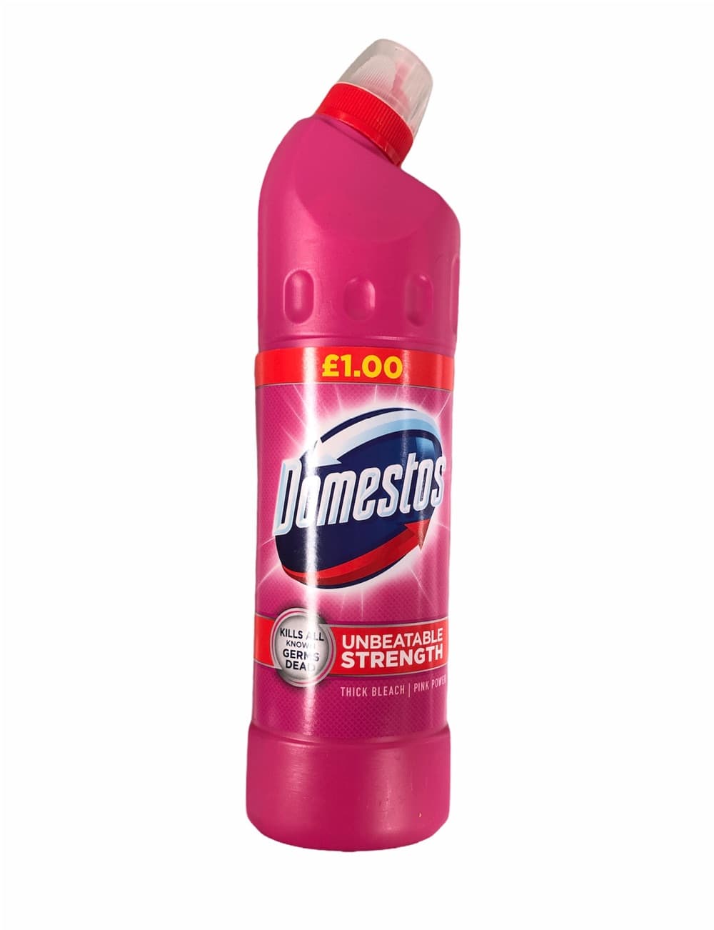 Domestos Unbeatable Strength Thick Bleach Pink Power 750ml