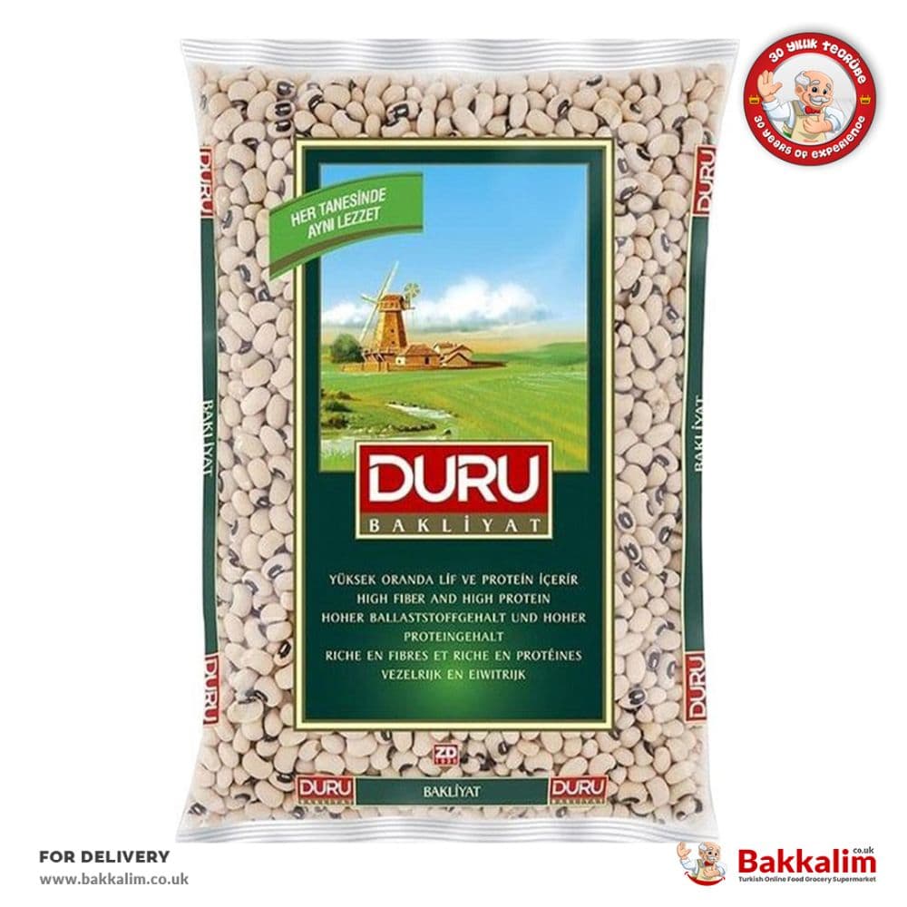 Duru 1000 Gr Black Eyed Beans