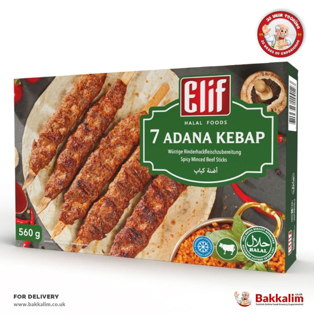 Elif 560 G Spicy Minced Beef Sticks Frozen