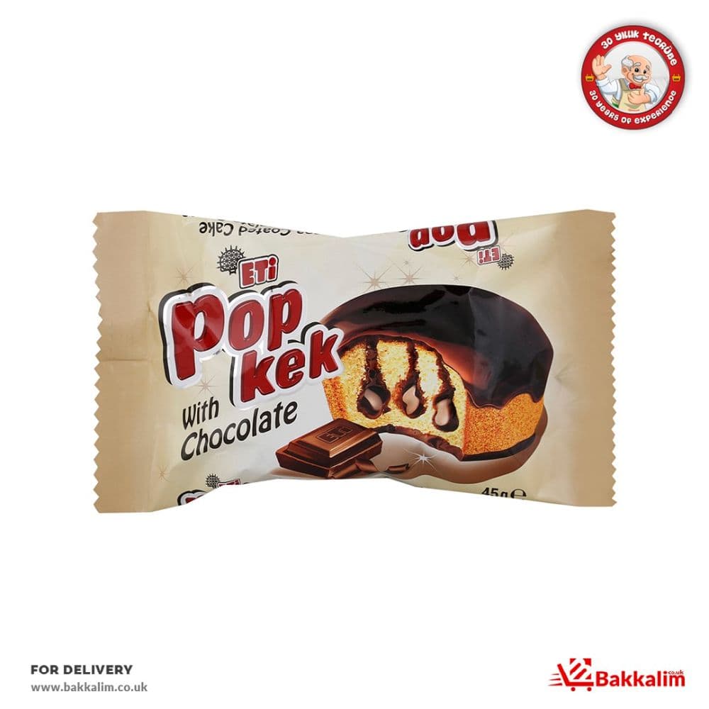 Eti 45 Gr With Chocolate Pop Cake