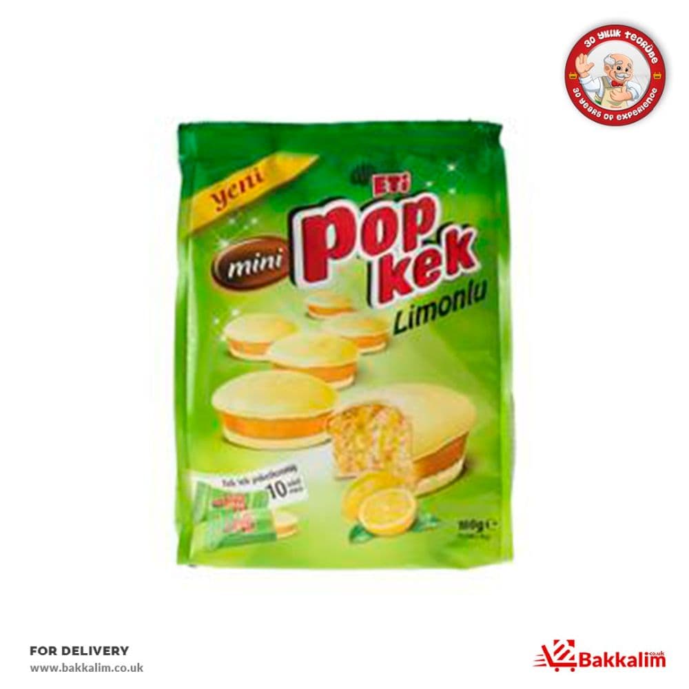 Eti Pop Kek 8 Mini Pcs With Lemon Individual