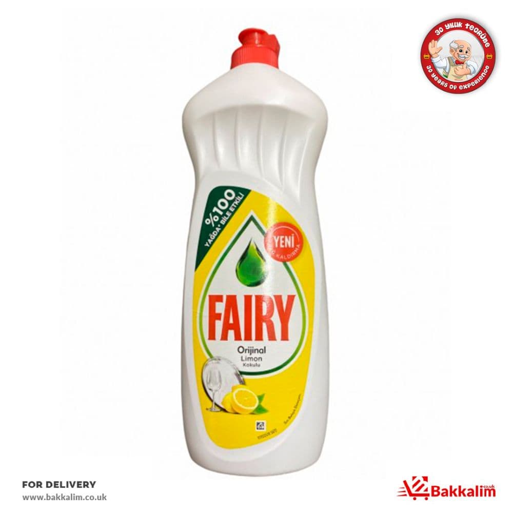 Fairy 650 Ml Original Lemon Scented Dishwashing Up Detergent