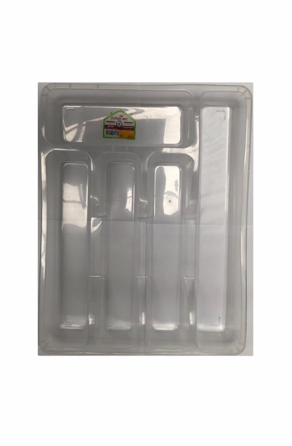 Follow Me Transparent Cutlary Tray