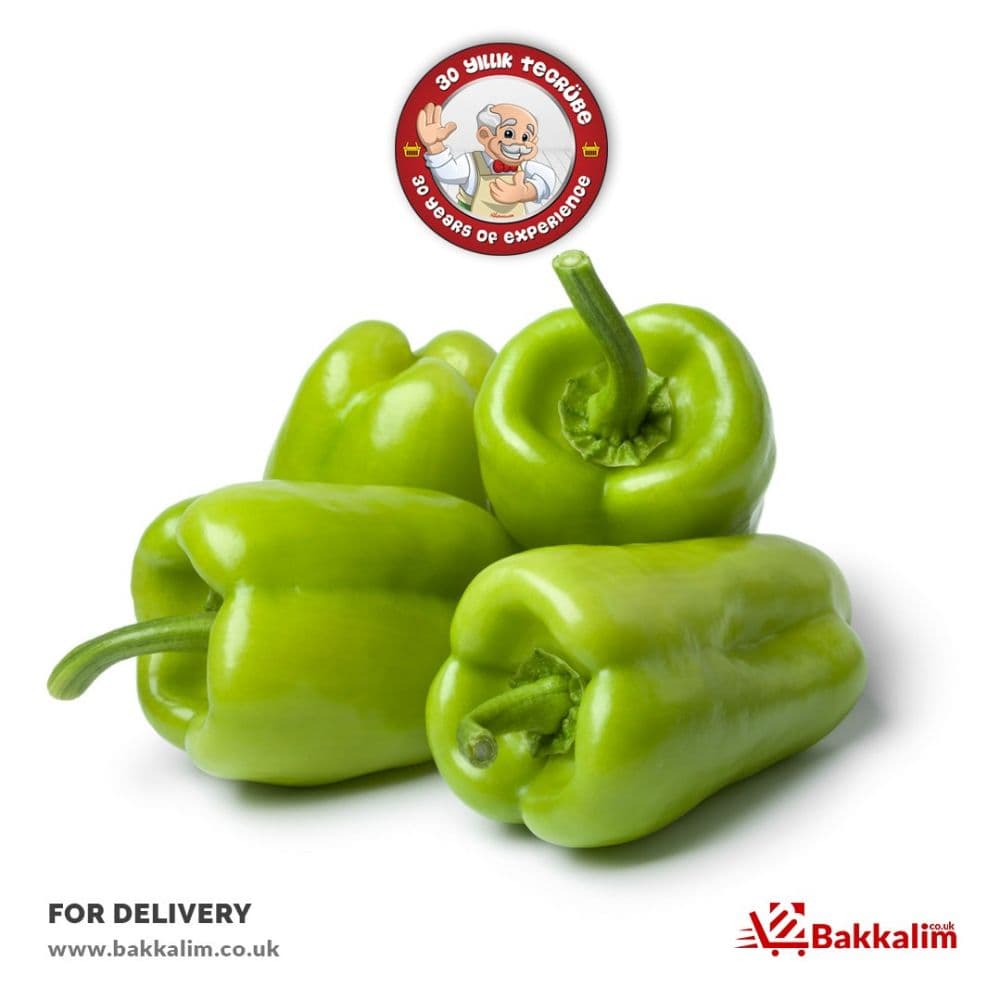 Fresh 500 Gr Green Cup Pepper