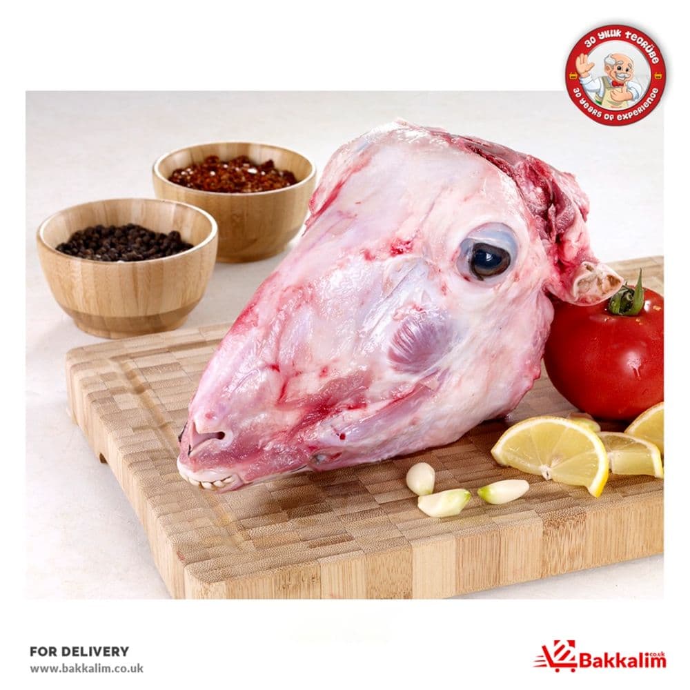 Halal 1 Pcs Fresh Lamb Head
