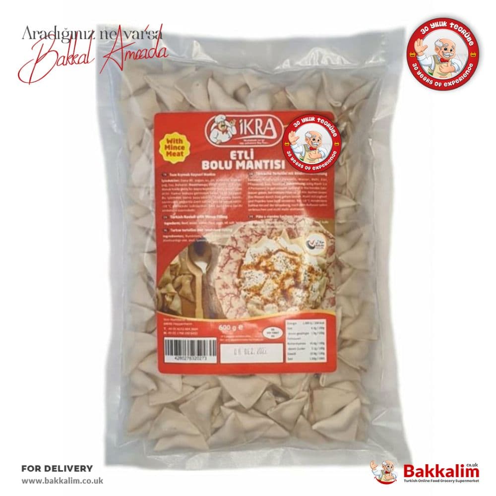 Ikra Minced Beef Bolu Manti 600 G