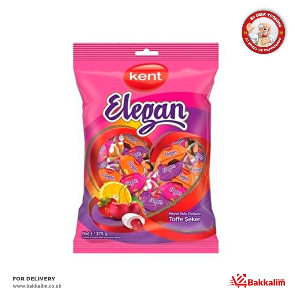 Kent 375 Gr Elegan Chewy Candies With Fruit Juices Filling