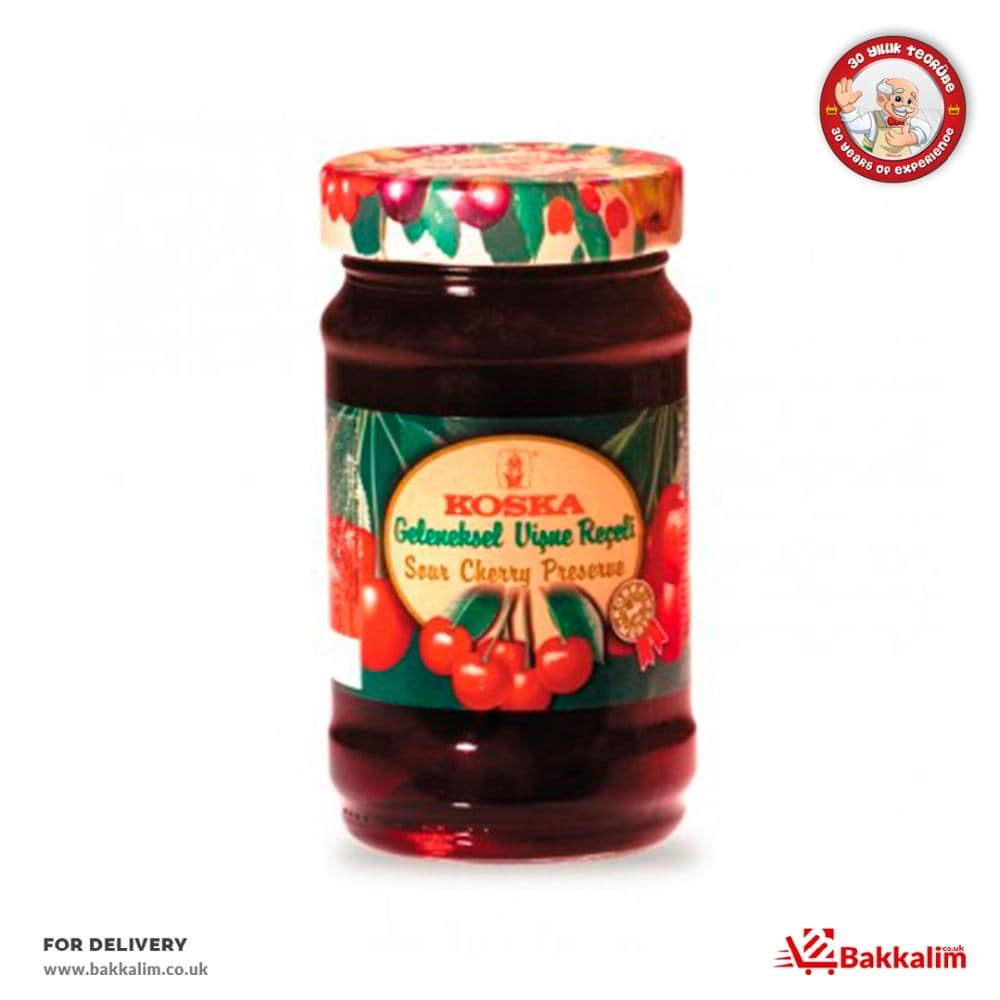 Koska 380 Gr Sour Cherry Preserve  Jam