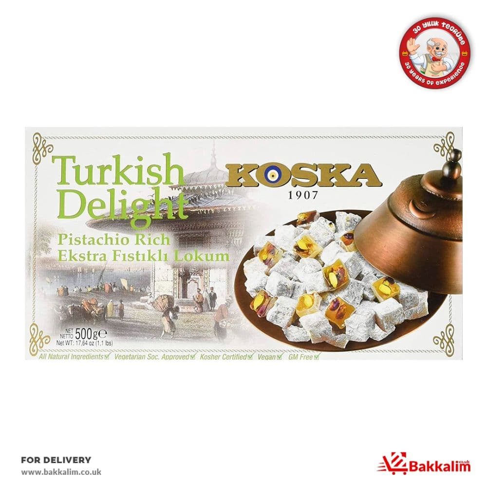 Koska 500 Gr Turkish Delight Pistachio Rich