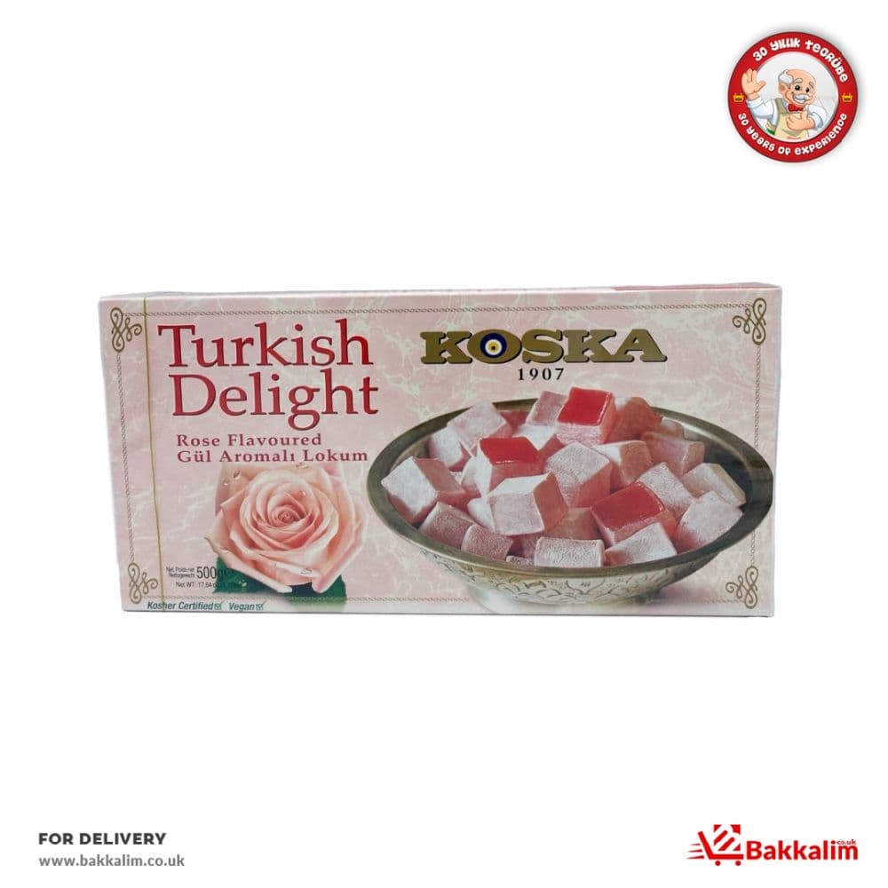Koska 500 Gr Turkish Delight Rose Flavoured