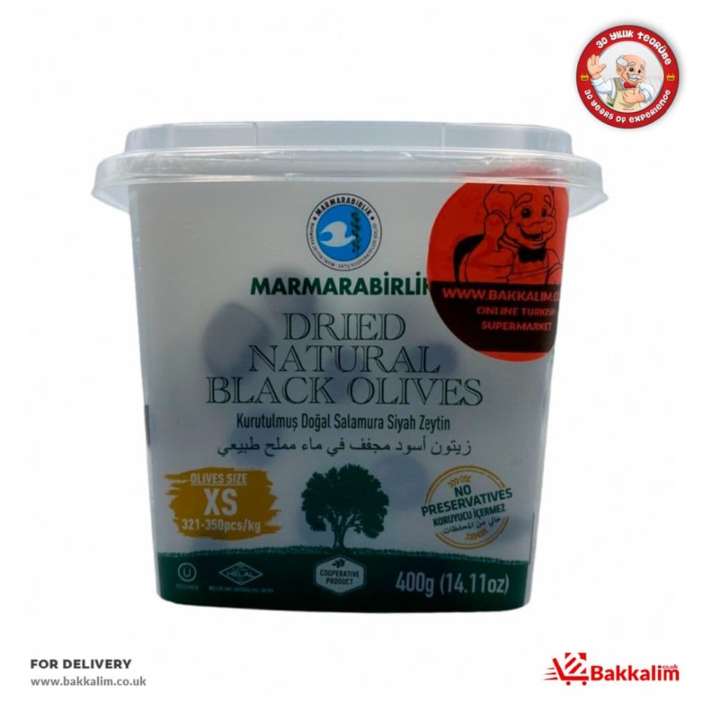 Marmarabirlik 400gr Xs Dried Black Natural Olives