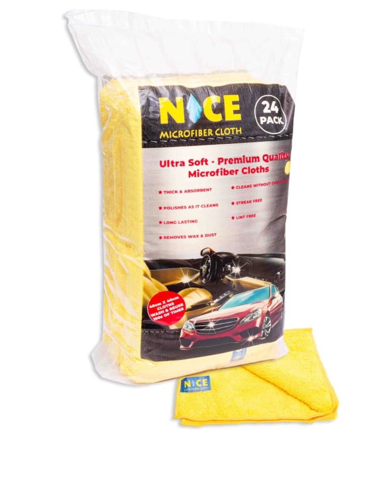 Nice 24 Pack Microfibre Cloth