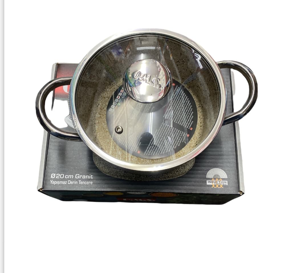 Oms 20cm Granit Casserole