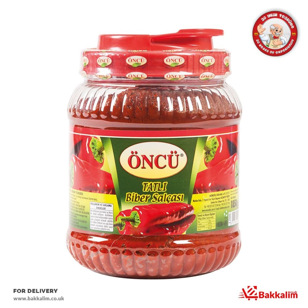 Oncu 1650 Gr Mild Pepper Paste