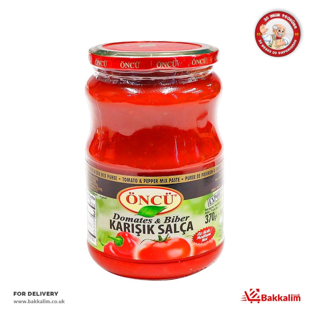 Oncu 370 GrTomato And Pepper Mixed Paste