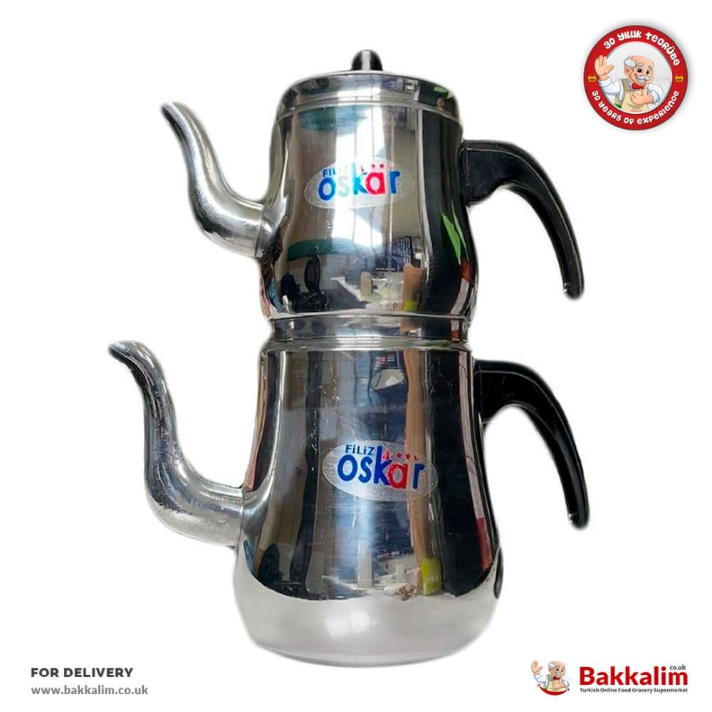 Oskar Medium Aluminium Teapot No3