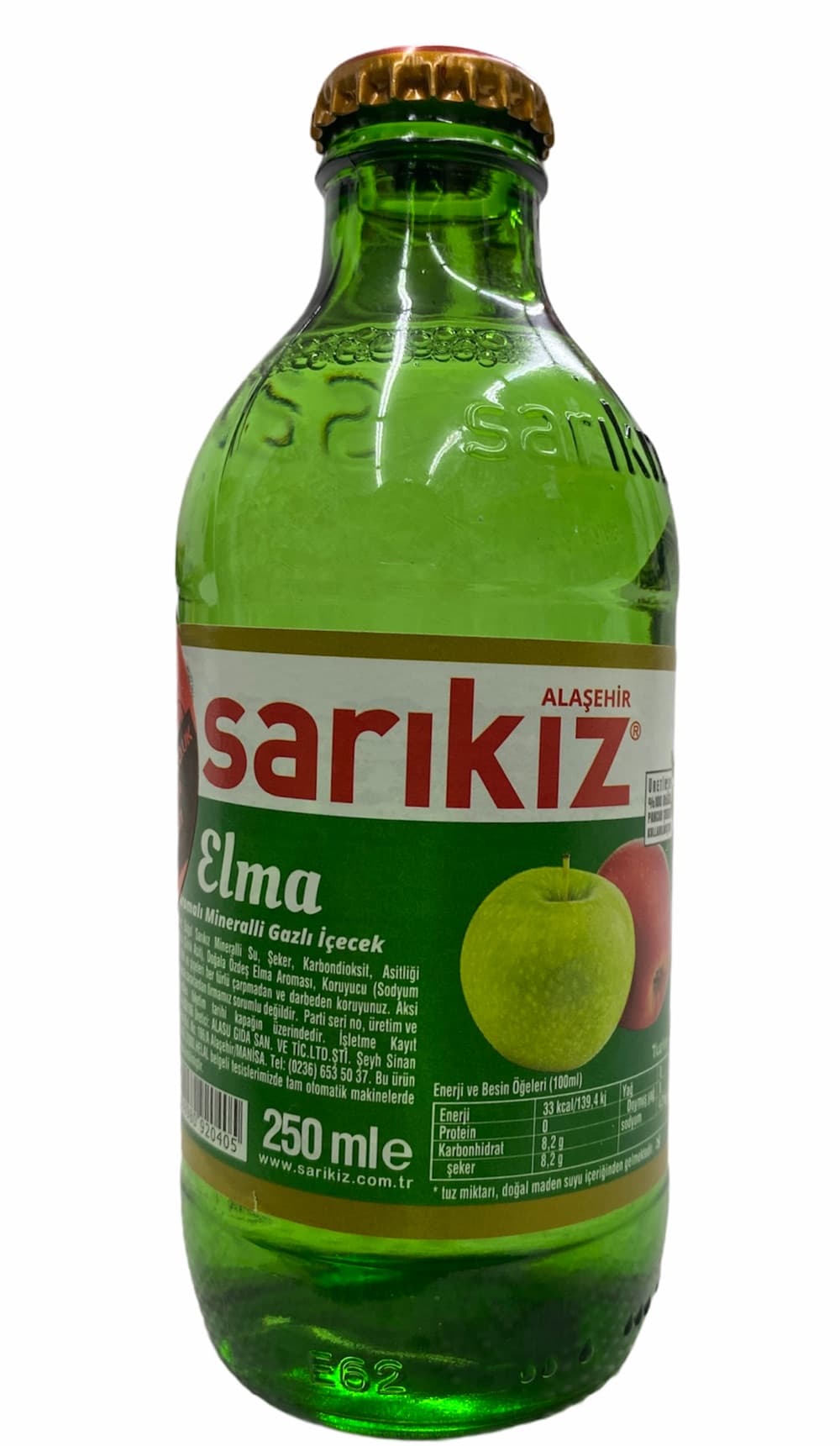 Sarikiz Apple Flavored Spring Water  200ml
