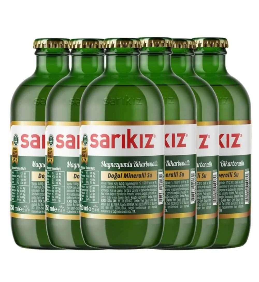 Sarikiz Sparkling Natural Water 250 Ml