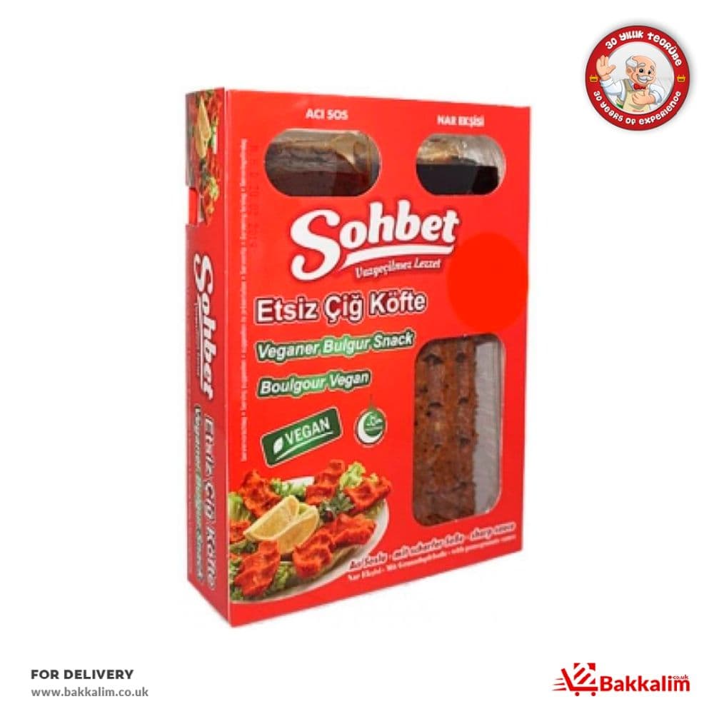 Sohbet 340 Gr Veganer Bulgur Snack Vegan
