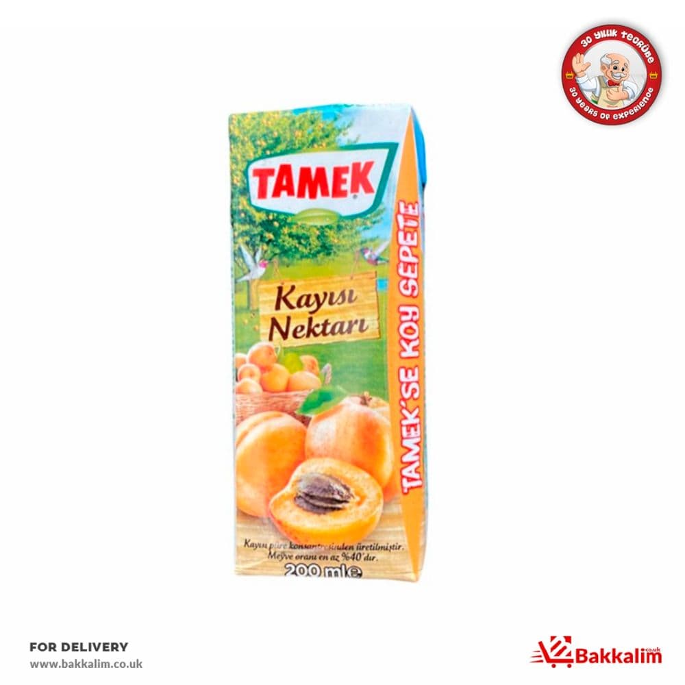 Tamek 200 Ml Apricot Fruit Juice