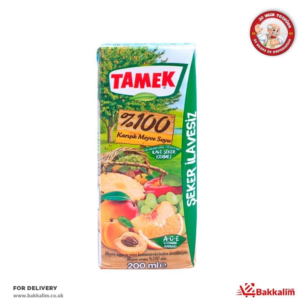Tamek 200 Ml Mix Fruit Juice