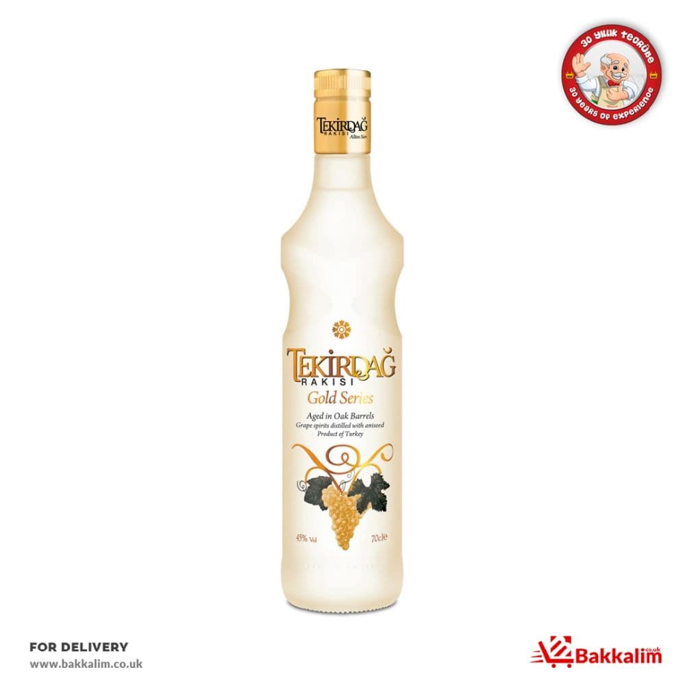 Tekirdag 70 Cl Raki Gold Series