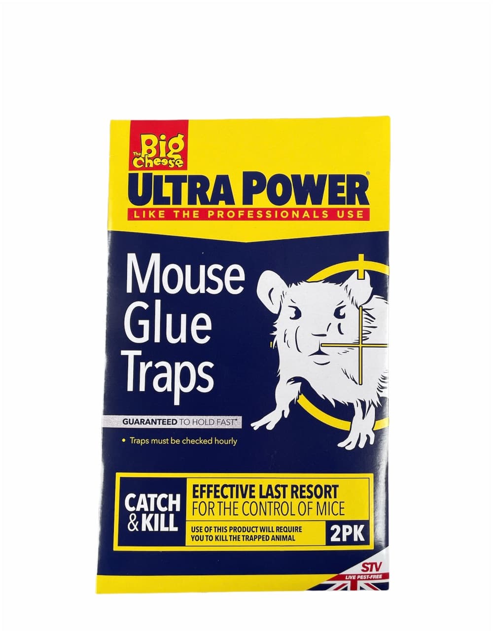 The Big Cheese Mouse Glue Traps 2 Pack