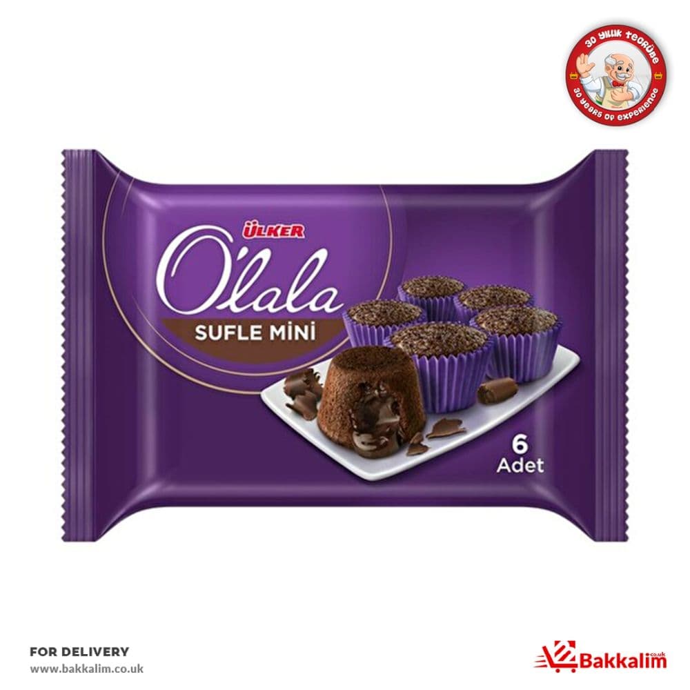 Ulker 162 Gr 6 Pcs  Olala Mini Souffles