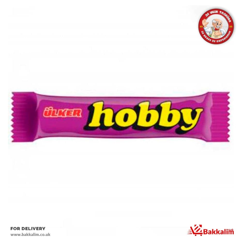 Ulker Hobby 25 G Chocolate Bar With Hazelnut