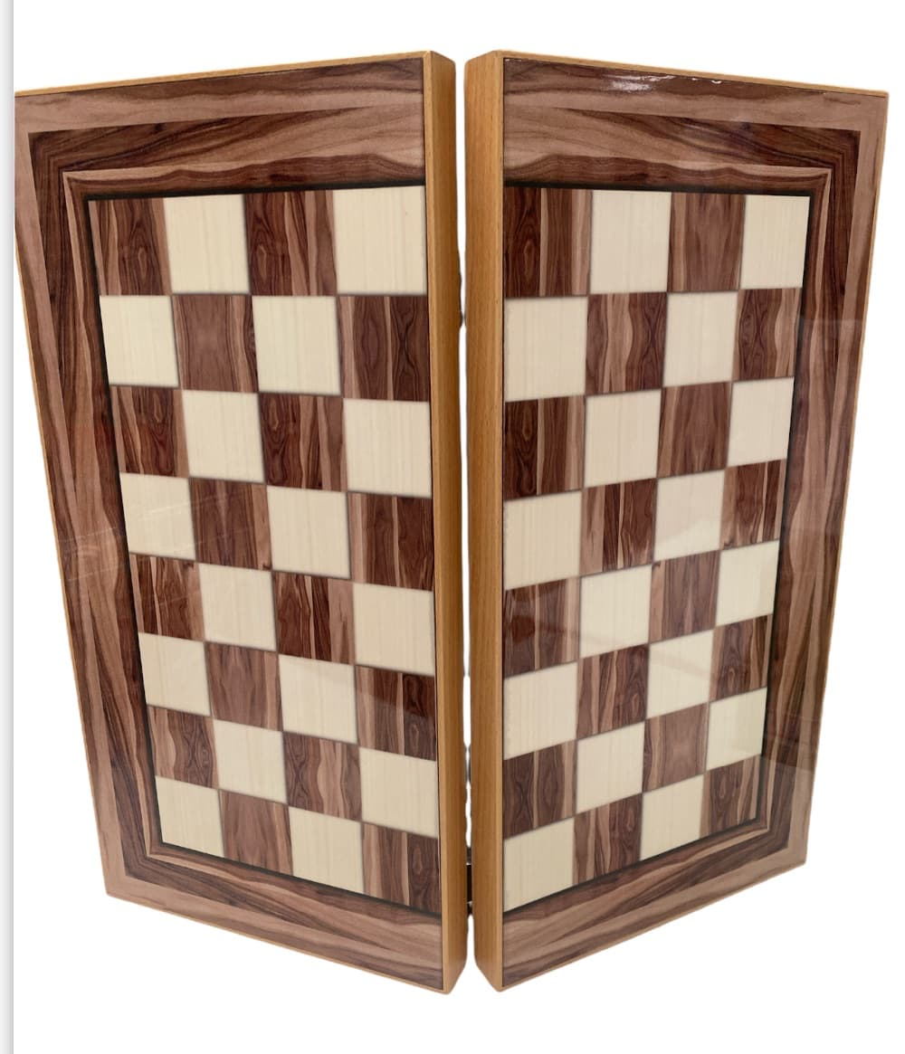 Walnut Backgammon Grade A