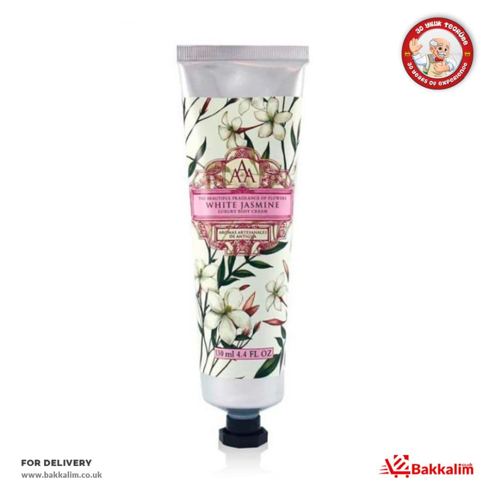 White 130 Ml Jasmine Body Cream