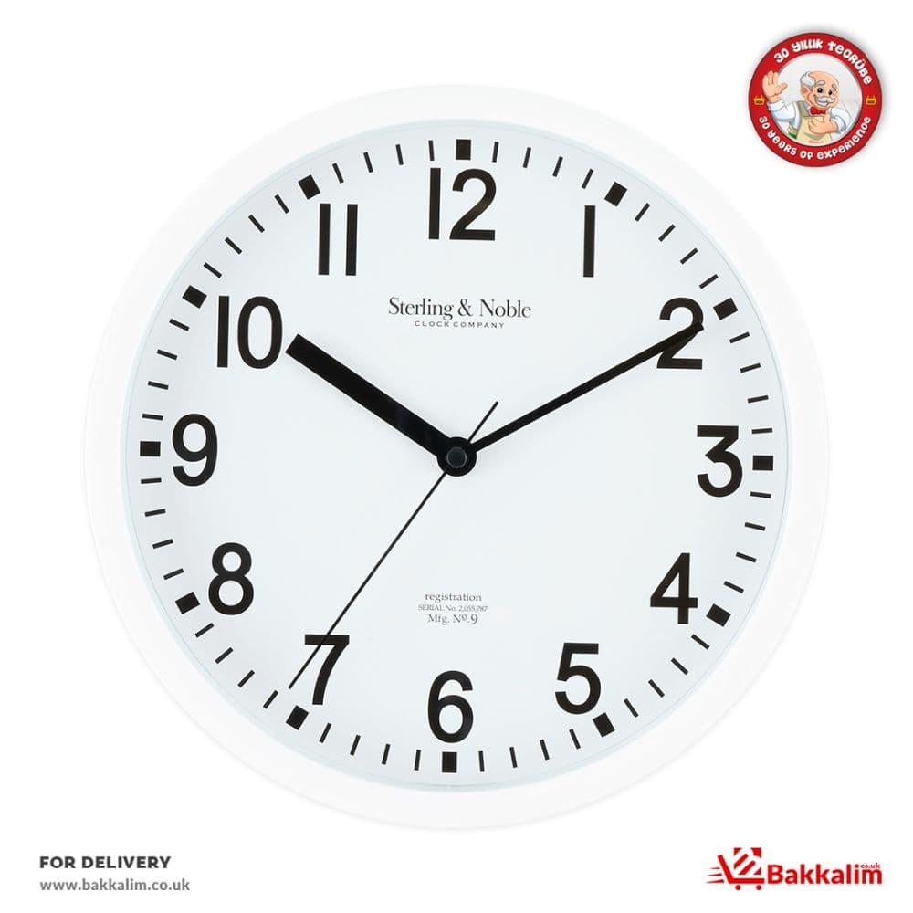 White Wall Clock