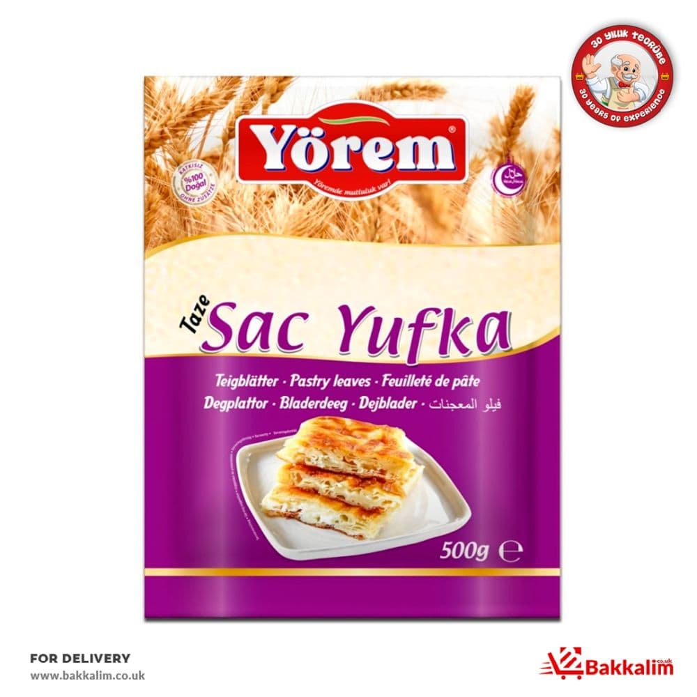 Yorem 500 Gr Pastry Leaves