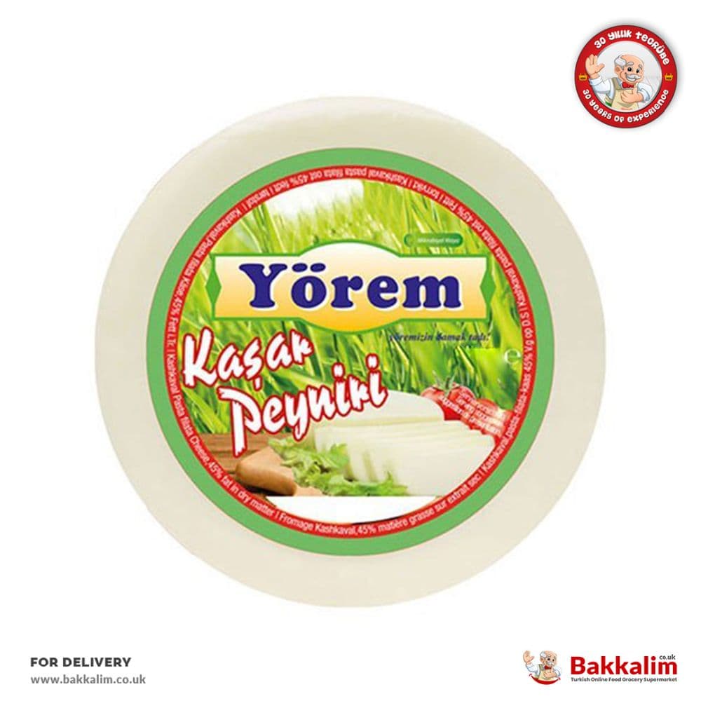 Yorem 800g Kashkaval Pasta Filata Cheese