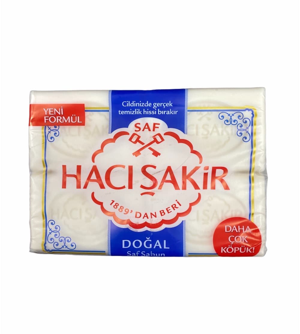 Haci Sakir Natural Pure Soap 4pcs 150g