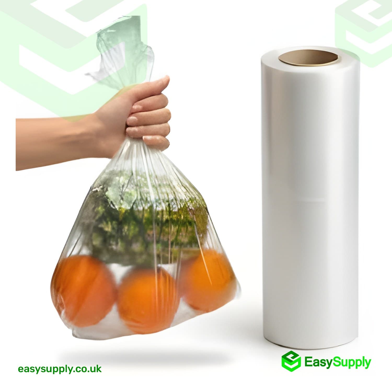 Clear Bags On Roll 9 x 14 x 18 