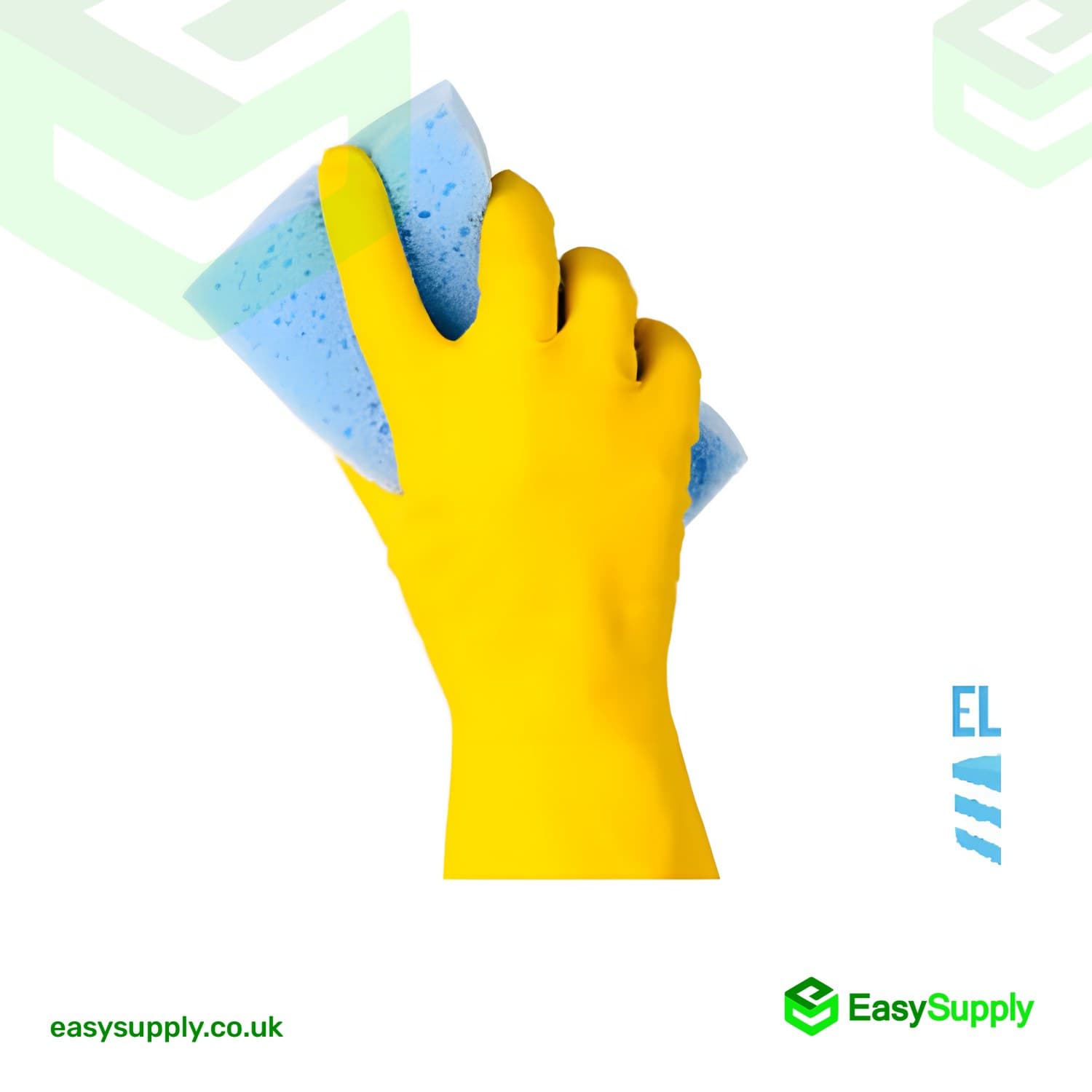 Large Yellow Household Washing Gloves 12 Pairs