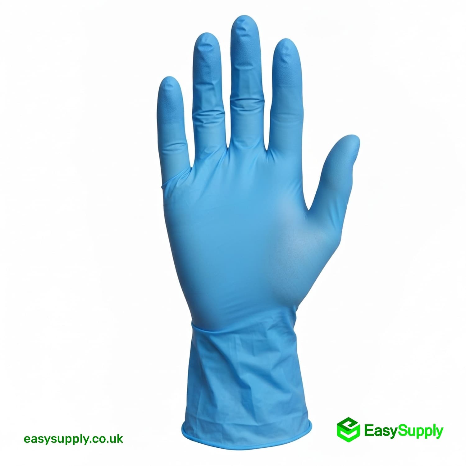 Medium Blue Nitrile Powder Free Gloves