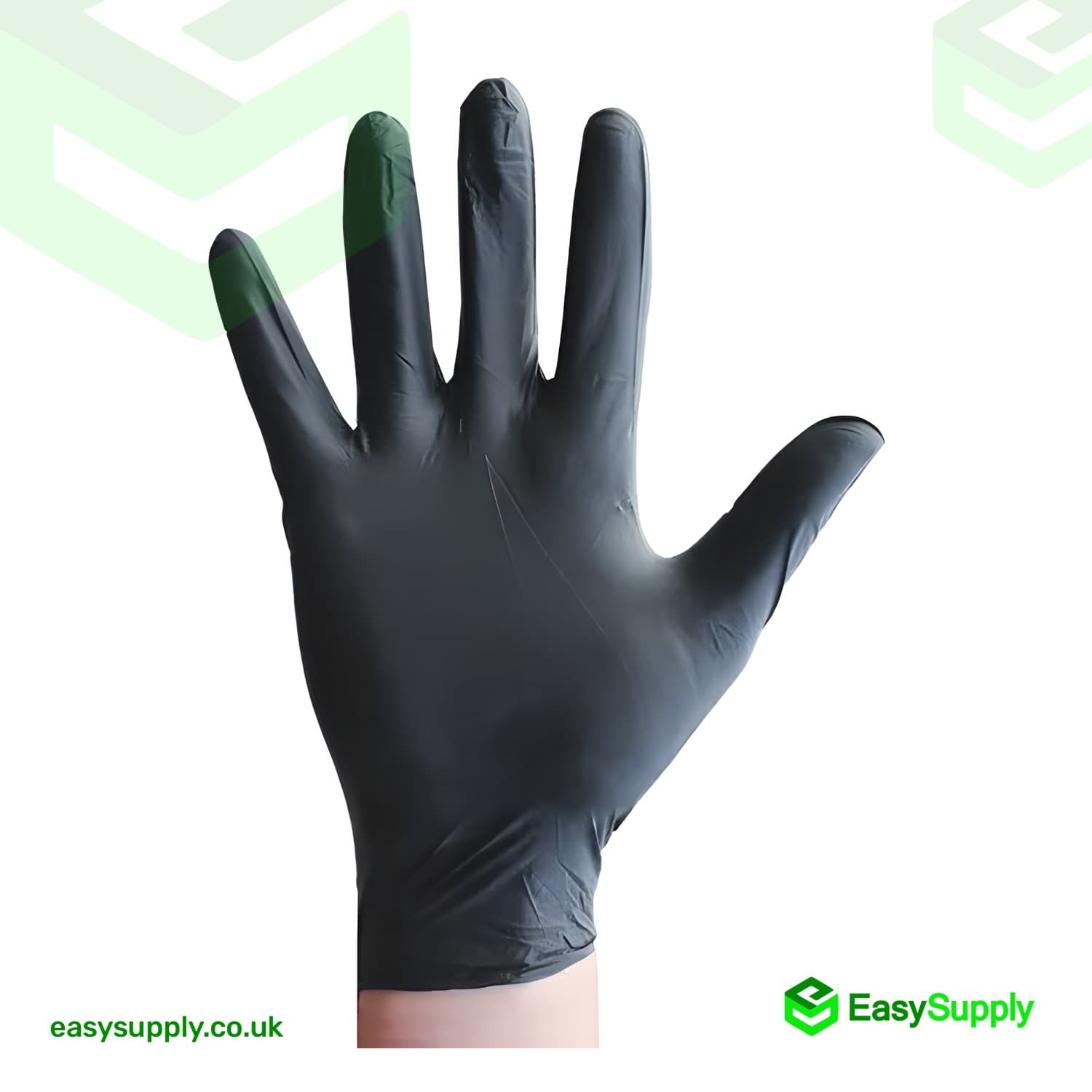 Black Nitrile Gloves Powder Free Medium