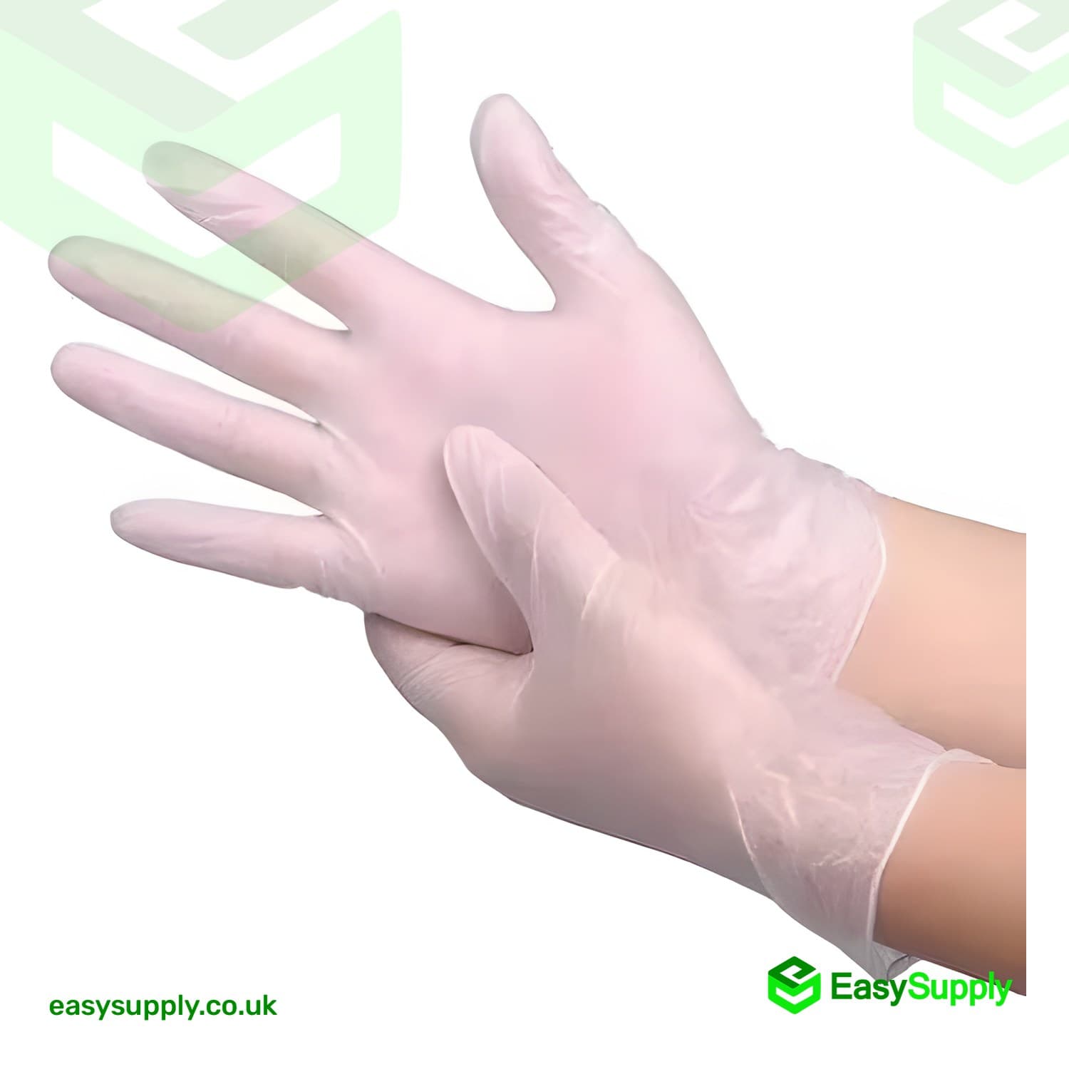 Clear Latex Powder Free Gloves Medical Medium