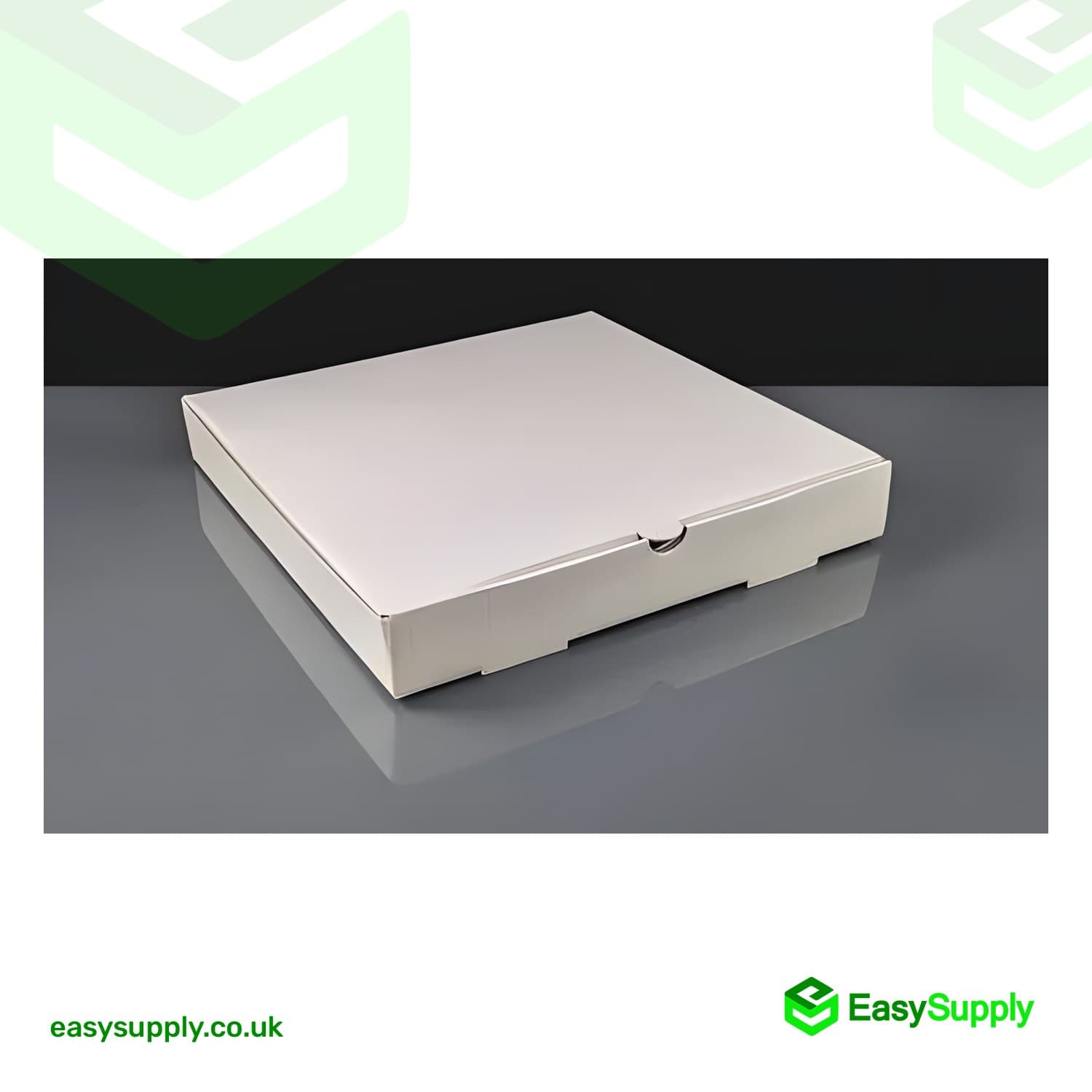 13" Plain White Premium Quality Pizza Boxes 45 Pcs