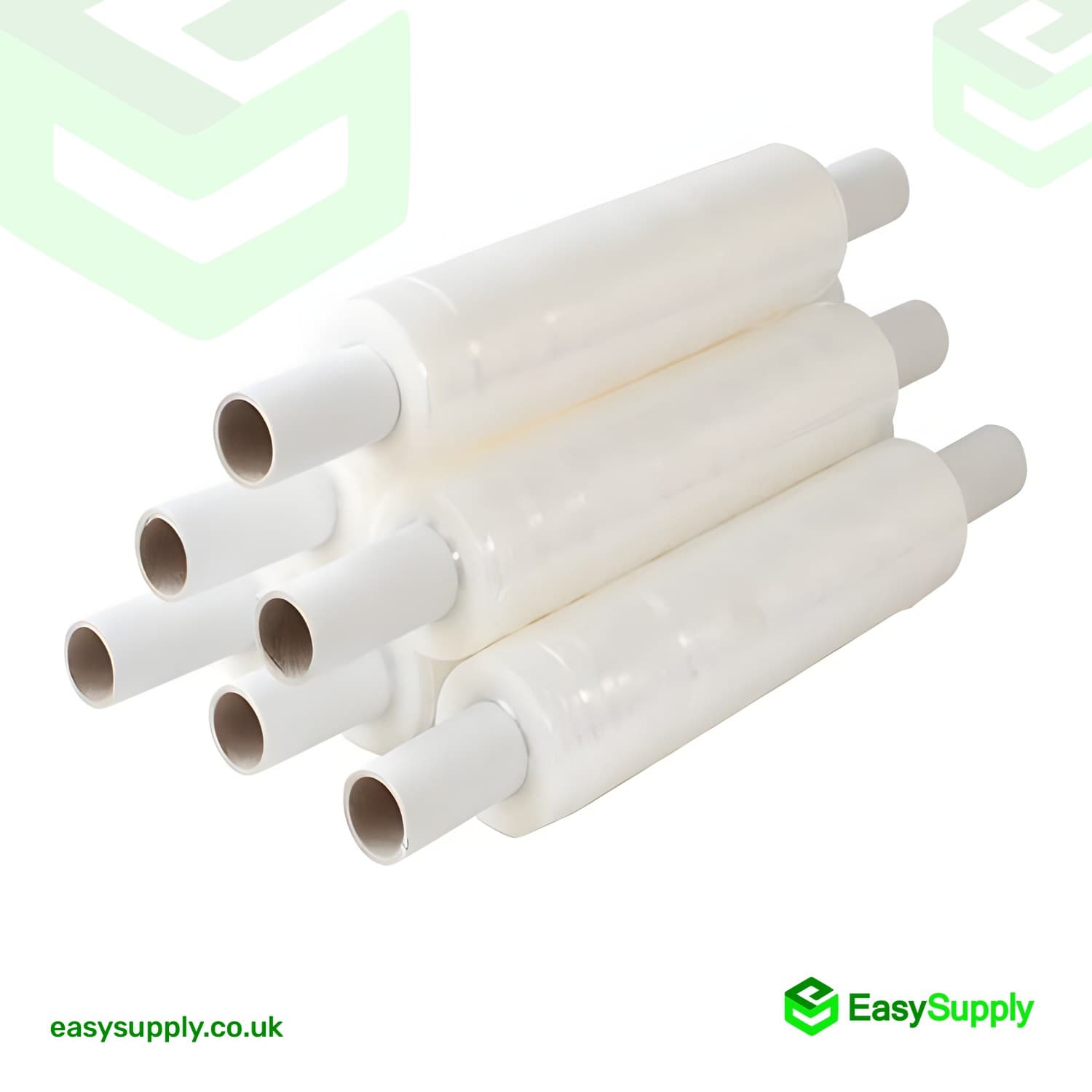 Very Tacky Pallet Wrap Clear 32 Micron 400mm Extended Core 6 Roll