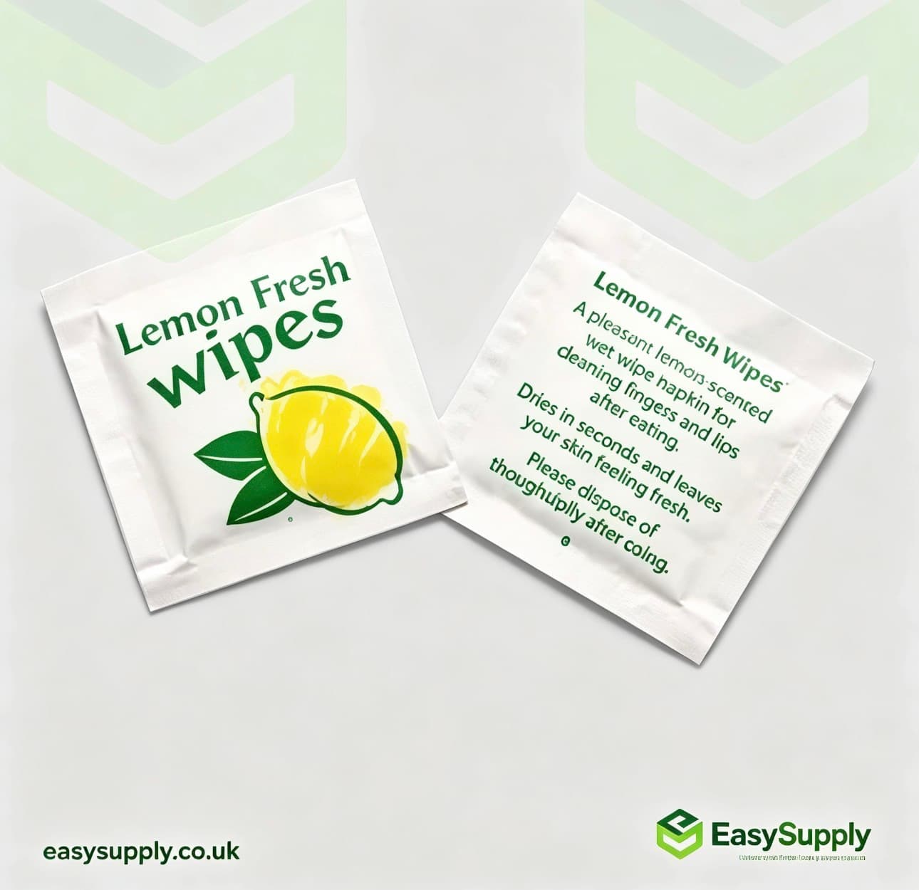 Wet Wipes Lemon 1000Pcs 5,5x6cm 