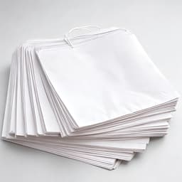 White Paper Bags